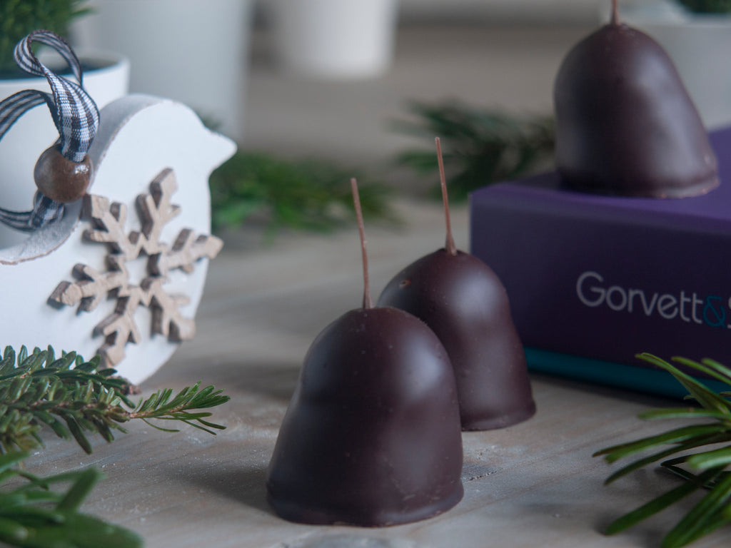 cherry liqueur chocolates close up