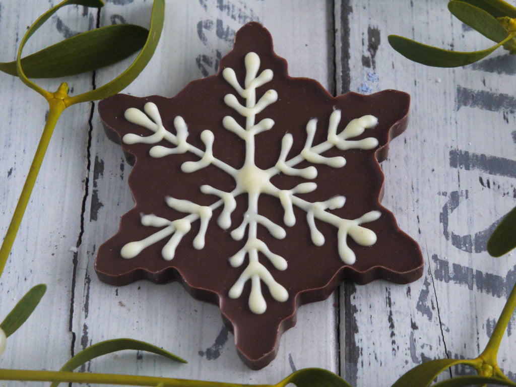 Chocolate snowflake
